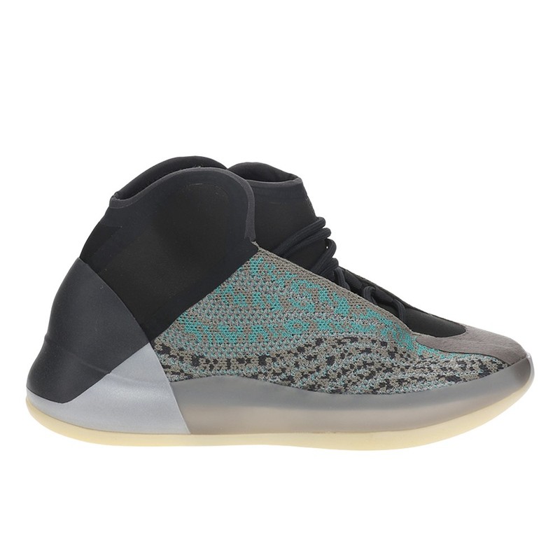 adidas Yeezy Quantum Lace Up Mens Grey Sneakers Casual Shoes G58864