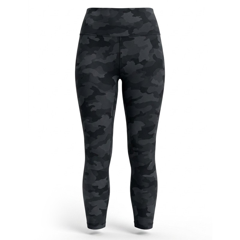 Lululemon Align Pant II 25" Leggings Size 10 Camo Deep Coal W5DLX gallery