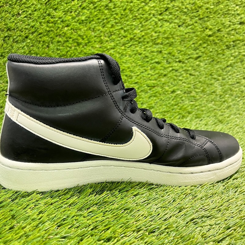Nike Court Royale 2 Mid Mens Size 8.5 Black White Gold Athletic Shoes Sneakers gallery
