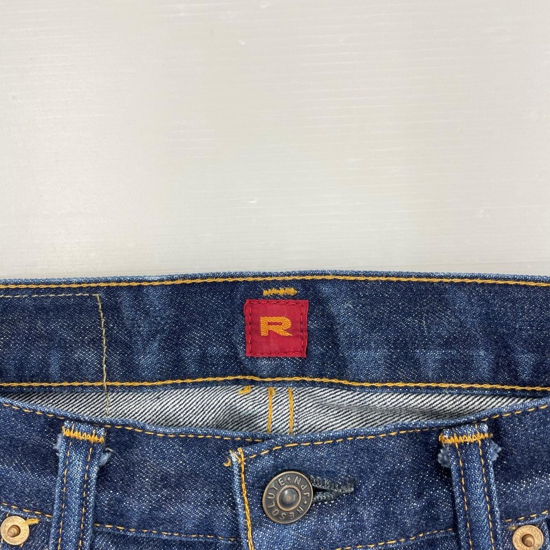 RESOLUTE 712Denim pants sizeW31 L29/Navy made in japan gallery