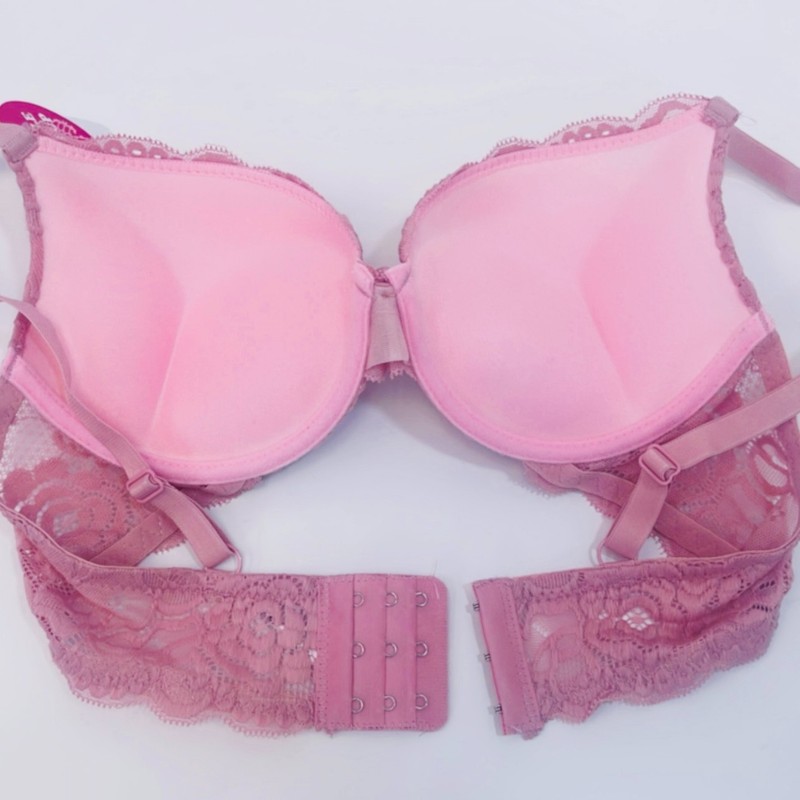 EXTREME DOUBLE PUSH UP Add 2 Cup Sizes Push Up Bra Padded FREE RETURN 1,3 or 6pc gallery