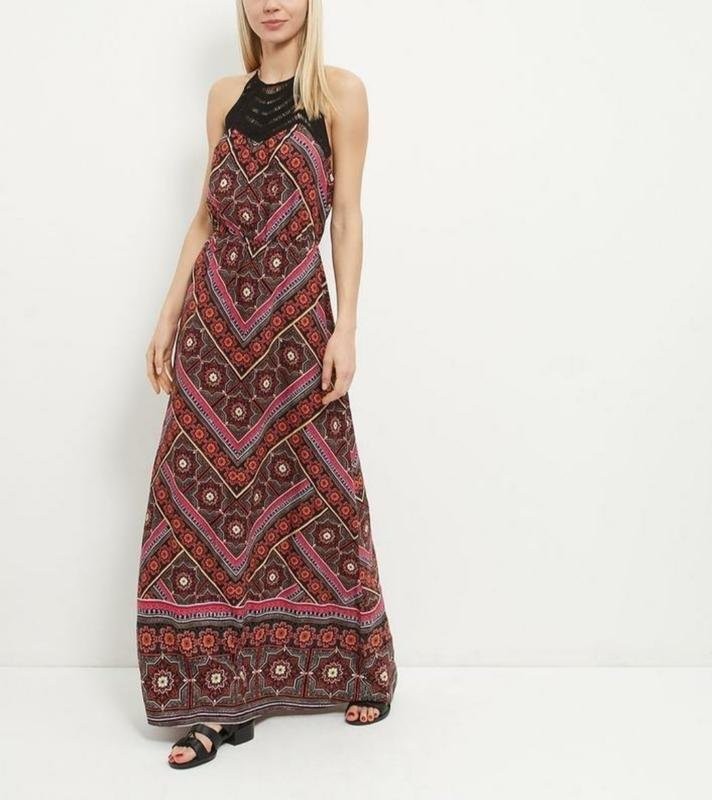 Women New Look Dress Multicolor Viscose M