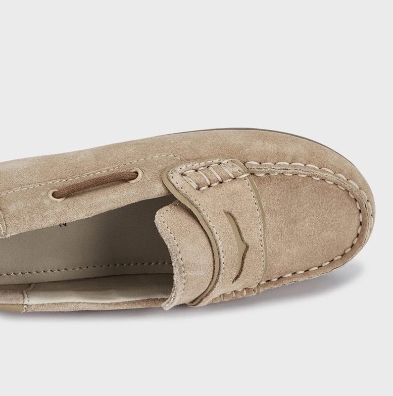 Mayoral Children's Boys Beige Suede Leather Moccasins Loafer Shoes 38 US 5.5 NIB gallery