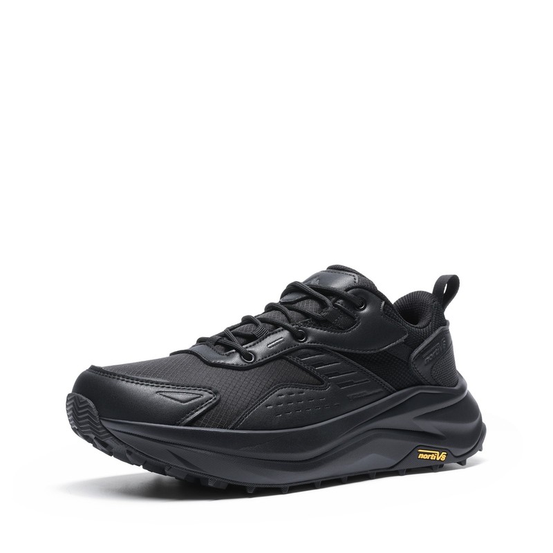 NORTIV 8 Men's Wide Toe Box Hiking Shoes Waterproof Trekking Camping Shoes