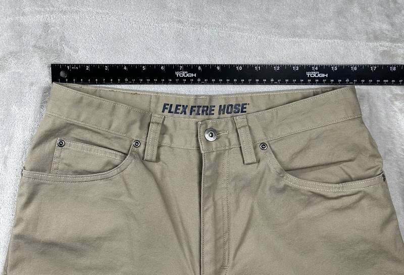 Duluth Trading Flex Fire Hose Relaxed Fit 5 Pocket Pants Sz 32x34 Stretch 62752 gallery