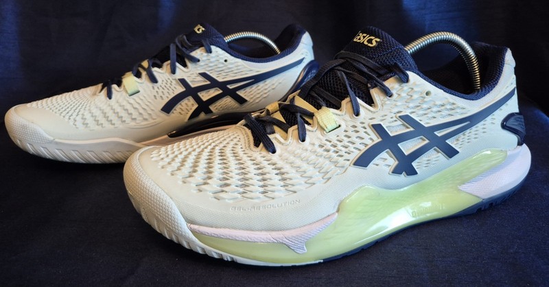 Asics Gel Resolution 9 Tennis Shoes Women’s 11 Pale Mint Blue Athletic Sneakers