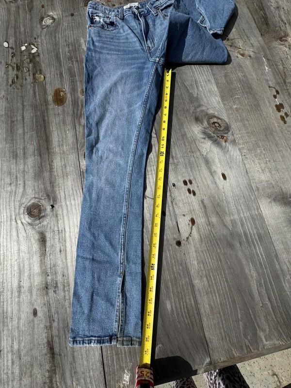 A&F ABERCROMBIE & FITCH The 90’s Y2K Skinny High Rise Curve Love Jeans Size 27/4 gallery