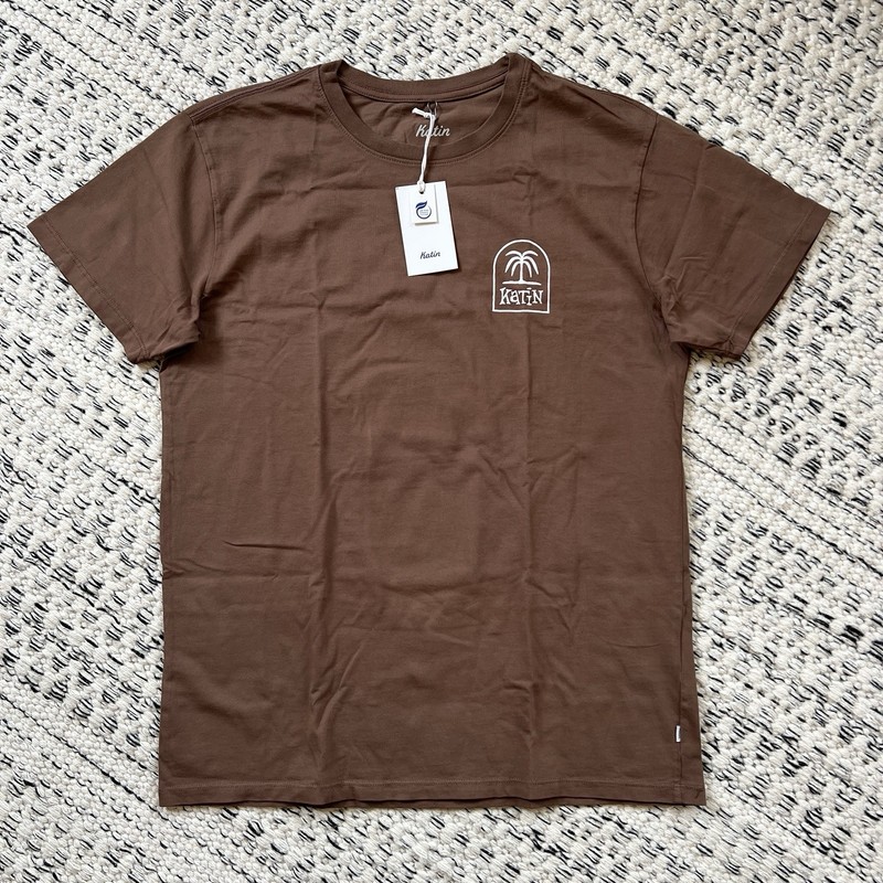 Huckberry Katin 100% Organic Cotton Double Sided Men’s M T-shirt NWT Surf Beach