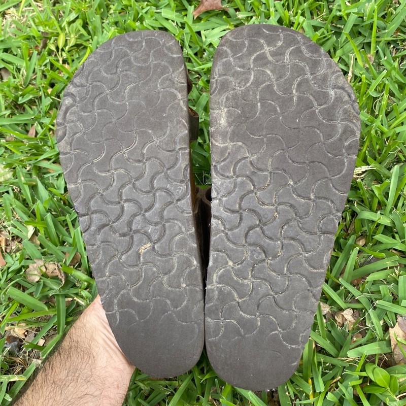 Birkenstock Mayari Oiled Leather Sandals Tobacco Brown Size 41 Womens 10-10.5 gallery