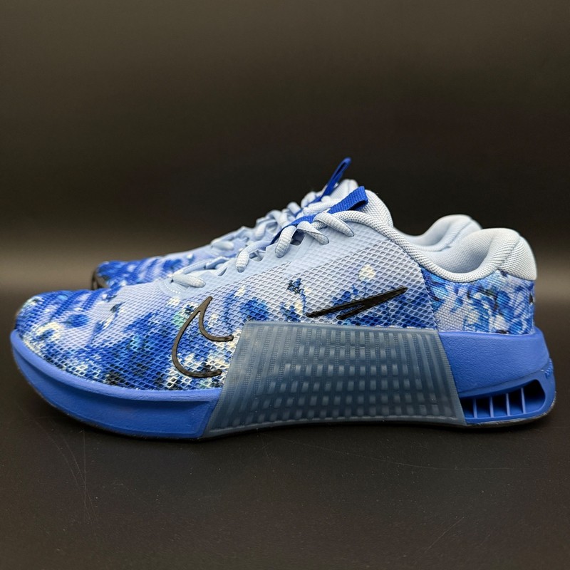 Nike Men’s Size Metcon 9 AMP Training CrossFit Aluminum Racer Blue #400