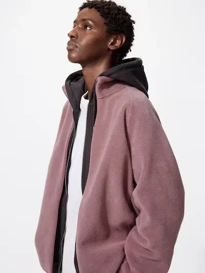 UNIQLO Fleece Full-Zip Jacket S-4XL 8 Colors Fluffy Machine-Washable Men 469955 gallery