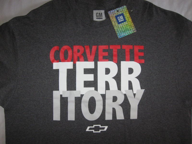 CORVETTE TERRITORY General Motors T Shirt NEW Men's XL GM AMERICAN MUSCLE CAR gallery