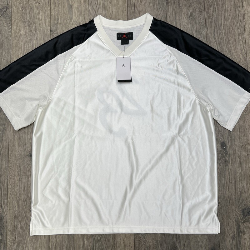 Jordan Jersey Size 2XL Mens White Black MVP Loose Fit $75