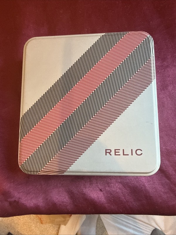 Relic Double-Zip Passcase Wallet NEW Men's Black Leather Folding gallery