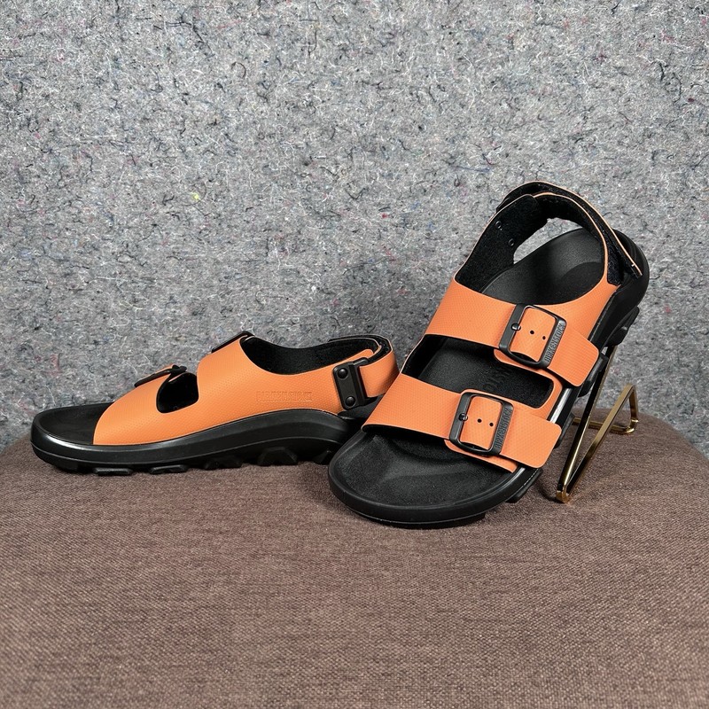 Birkenstock Mogami Terra Sandals Apex Burnt Orange Woman’s EU 41/US 10 Men’s 8