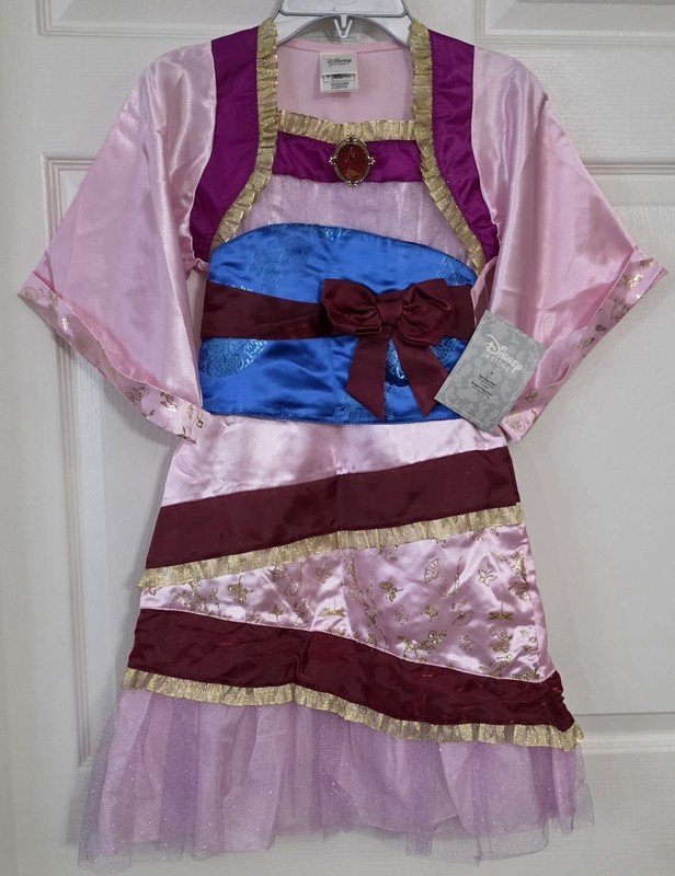 Disney Store Mulan Costume Size 4 XS Kimono Princess