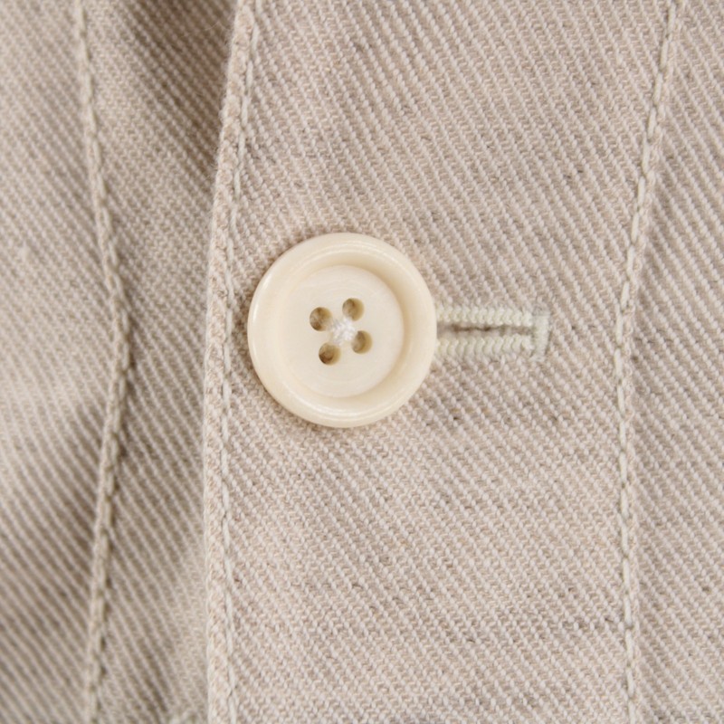 Belvest NWD Cotton Blend Reversible Sport Coat / Jacket Size 52R (42R US) Beige gallery