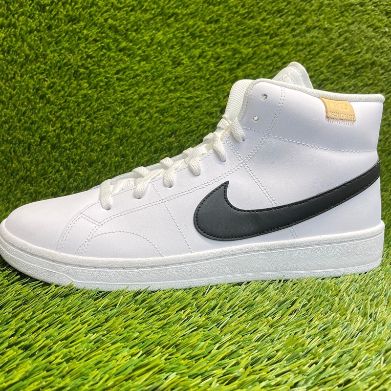 Nike Court Royale 2 Mid Mens Size 12 White Athletic Leather Shoes Sneakers gallery