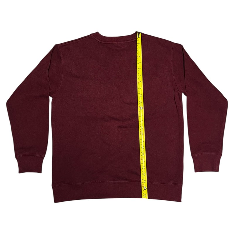 Looney Tunes & All Character y2k style pull over crewneck maroon sweatshirt L gallery