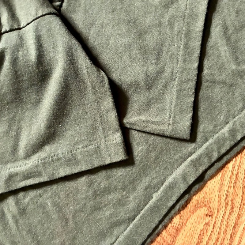 VINTAGE 70s/80s Green Tee Swing Single-Stitch T-shirt Size XL Made in USA gallery