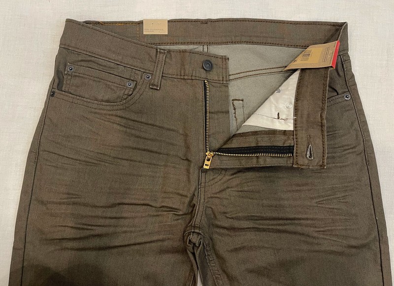 Levis 511 Slim Fit Stretch Mens Jeans 36X32 Olive Khaki (Brown) #2273 gallery