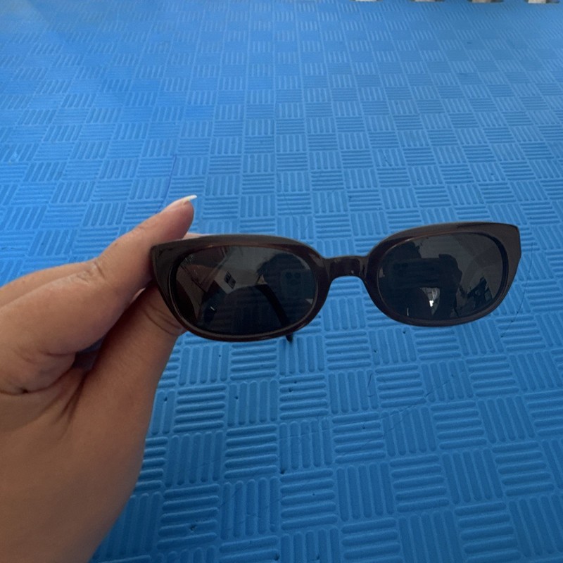 Kaleido Women's Sunglasses Handmade Oval Black Tint 140mm 7341-69 gallery
