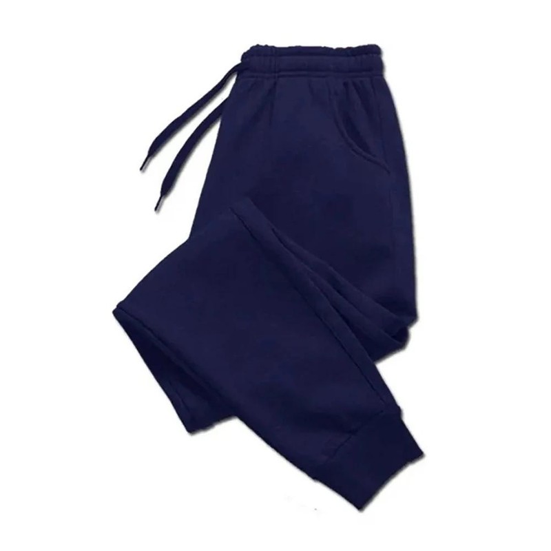 Men's Casual Pants Autumn Winter Fleece Sweatpants Men Running Jogger Sports gallery