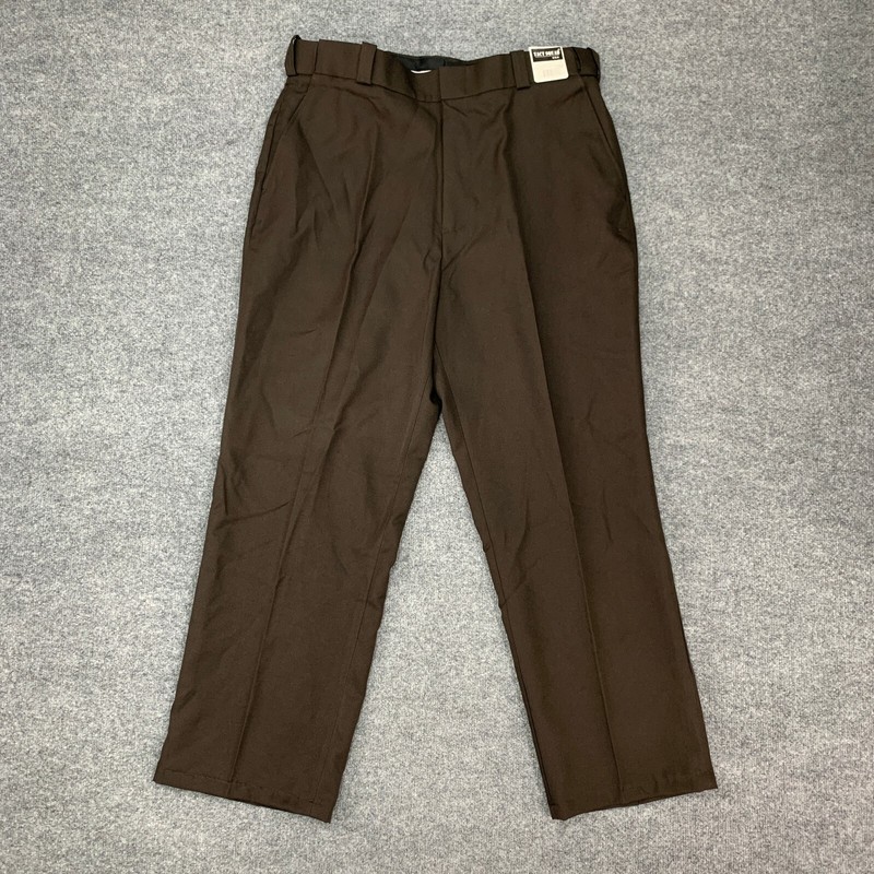 Tact Squad Uniform Trousers Pants Mens 38 Brown Polyester 4-Pocket High Rise gallery