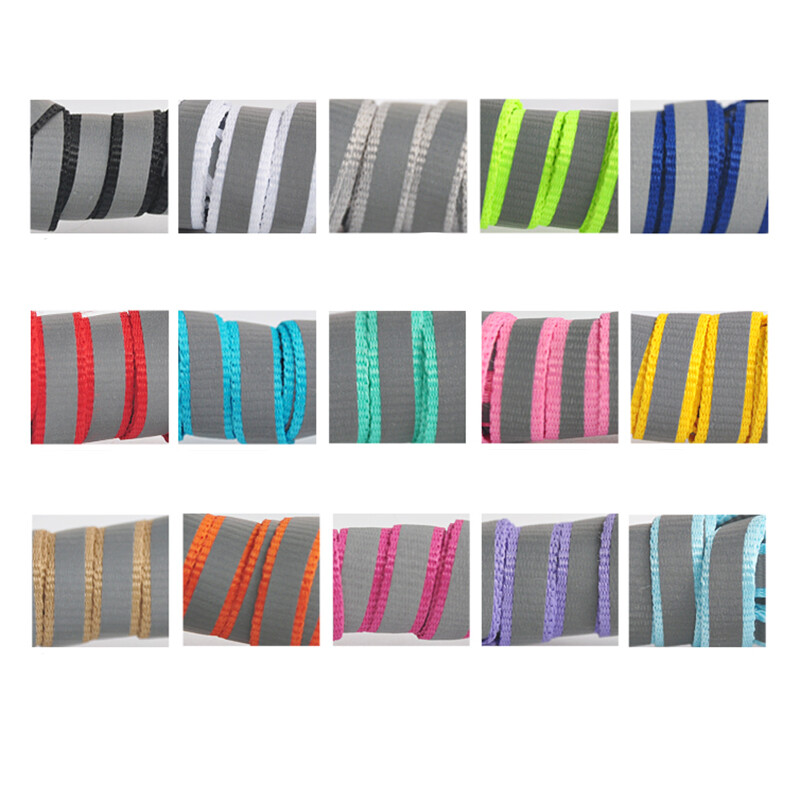 Reflective Coloured Flat Shoelaces Trainer Sneaker Shoe Laces 120 150 180cm gallery