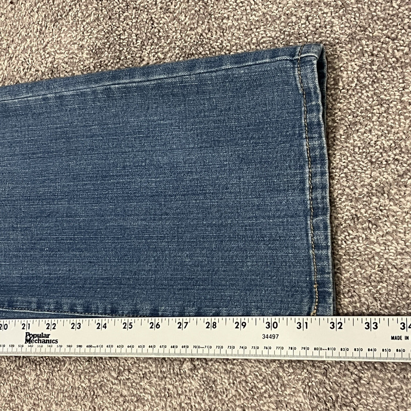Levis 529 Jeans Womens 10 Curvy Boot Denim Flap Pocket Double Button Pants 30x32 gallery