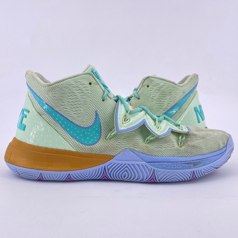 Nike Kyrie 5 “SPONGEBOB SQUIDWARD” 2019 – Size 13 – cj6951 300 (15707-5)