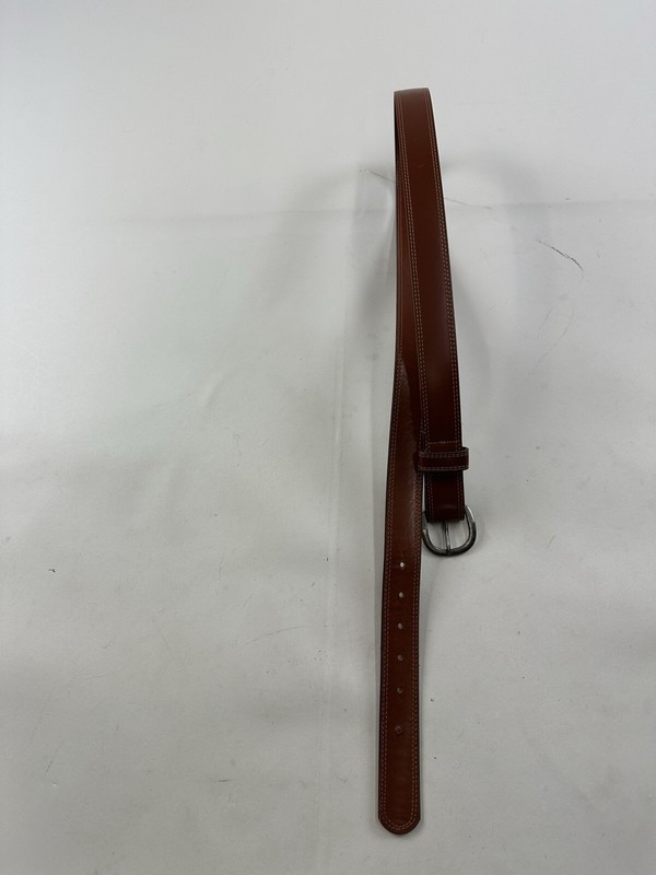 Haband Belt Brown Genuine Bonded Leather 44 Made In USA