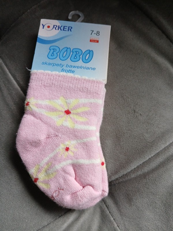 Baby Girl Socks Size 7-8cm