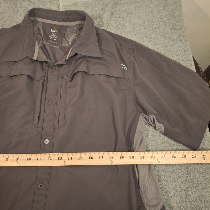 Grau 2XL Cabela's XPG Mens Short Sleeve Outdoor Performance Shirt Lightweight gallery