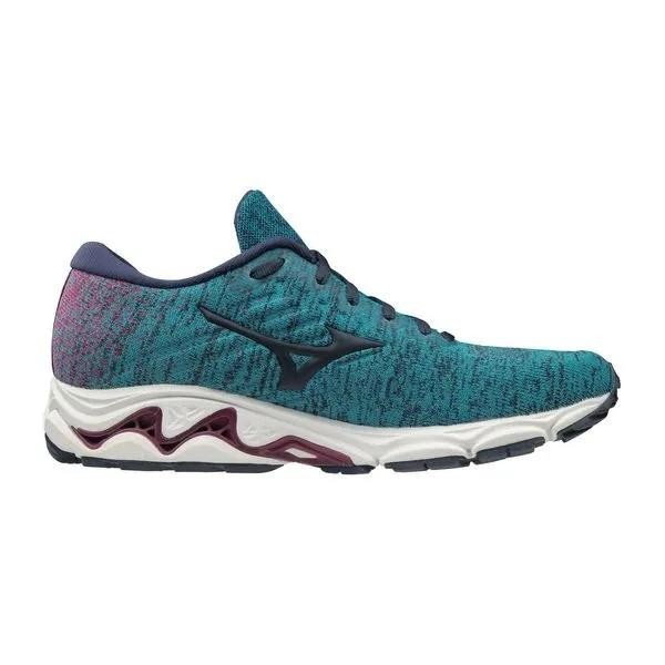 Mizuno Wave Inspire 16 Waveknit Women's US 6, Enamel Blue-Medieval, J1GD201324 gallery