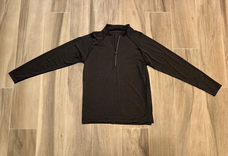 Lululemon Metal Vent Tech 1/2 Zip 2.0 XL NWOT Deep Coal Black Shirt Pullover New