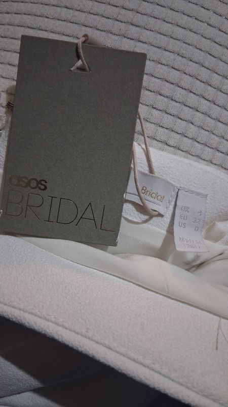 ASOS Bridal Dress – New With Tags – Size 0 – $120 gallery