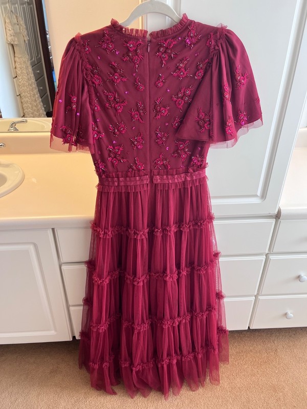 Ivy City Co Anastasia Dress XXS in red gallery