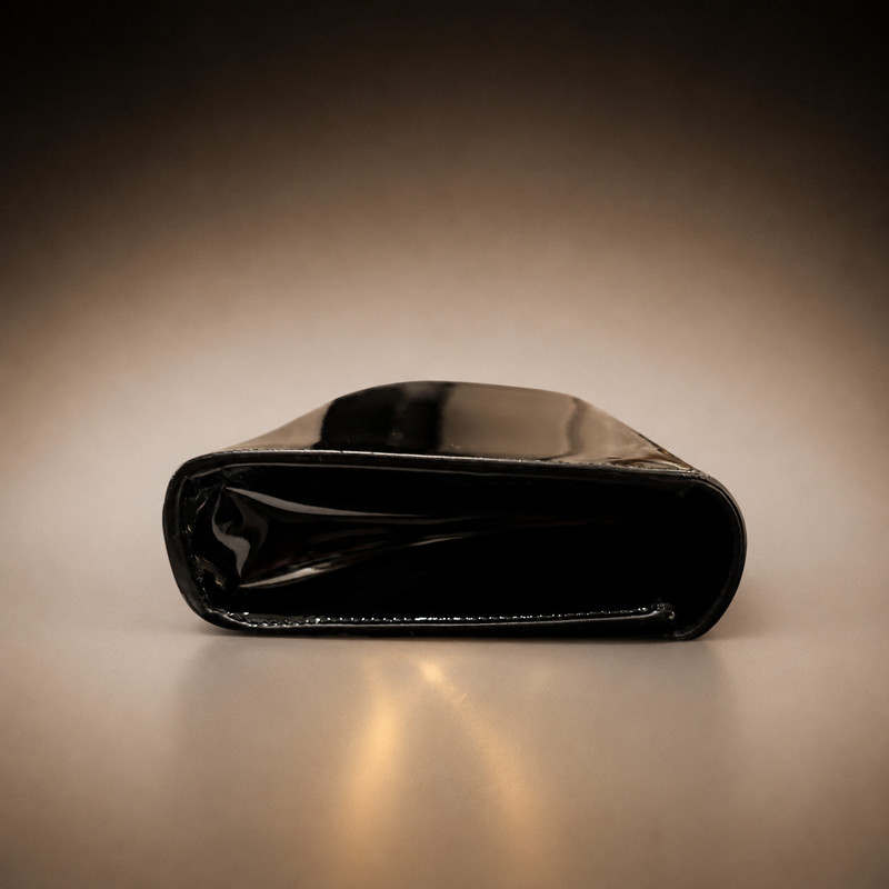 New Saint Laurent Kate Black Clutch Pouch Gold YSL Logo Magnetic Closure$1150 gallery