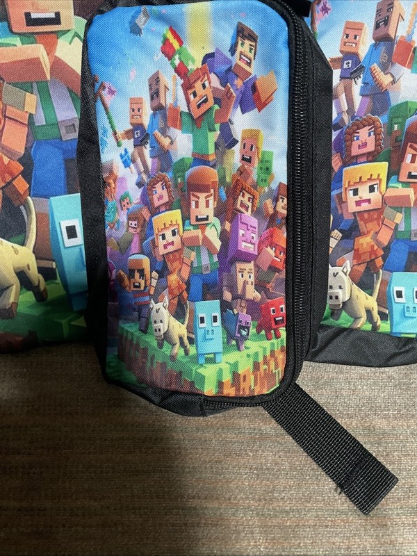 Boys Cartoon Backpack With Lunchbox And Pencil Holder gallery