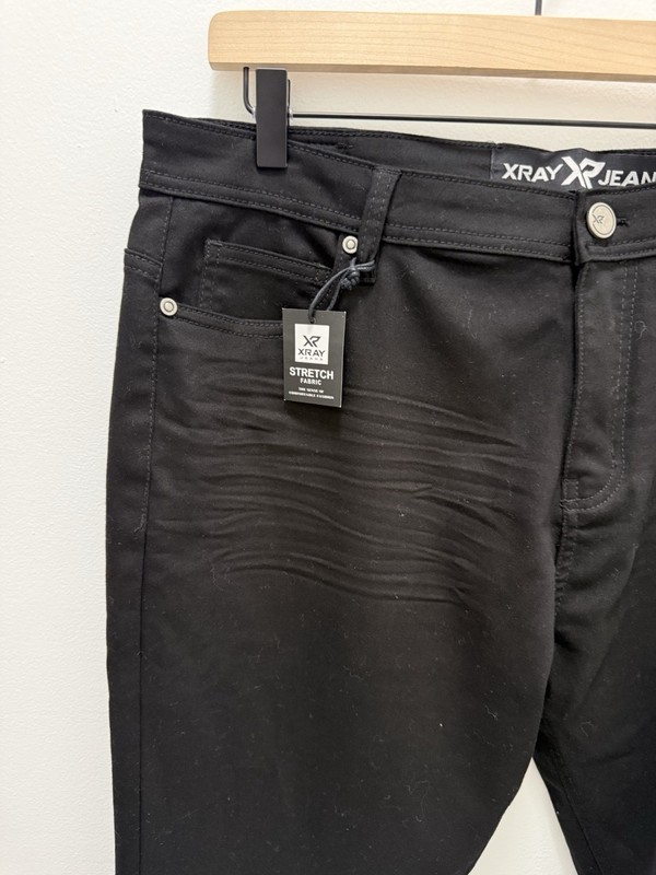 Xray Jeans Commuter Pants Mens 38x29 Black Slim Fit Stretch NWT gallery