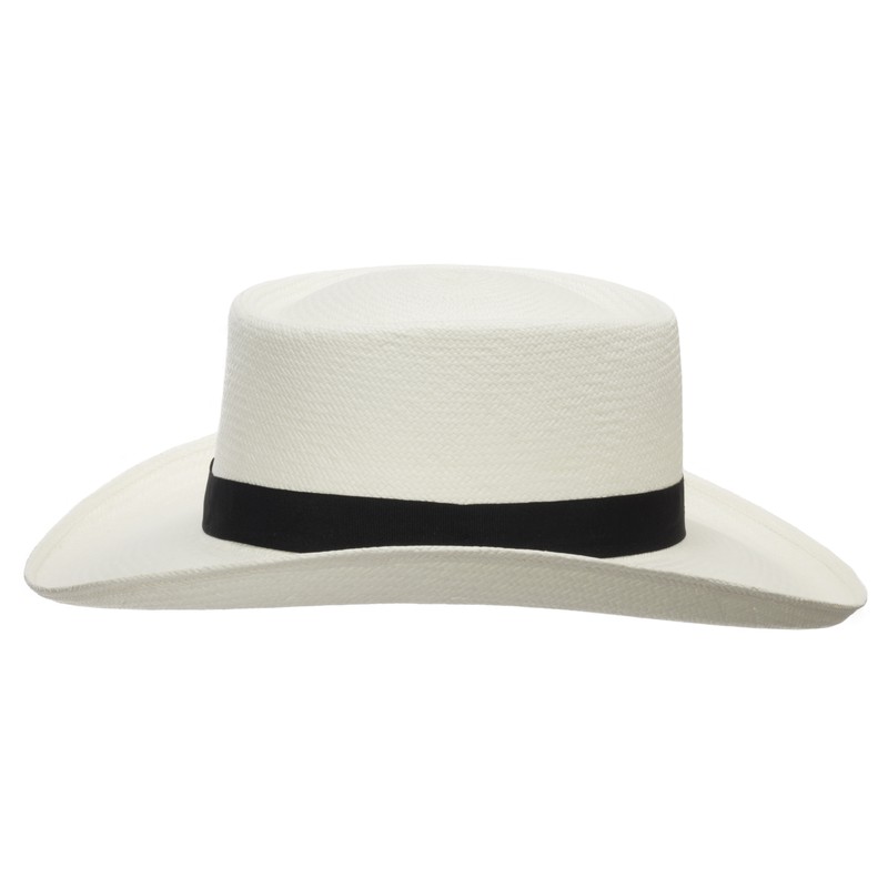 Ultrafino Gambler Woods Panama Straw Hat Brim Beach Golf Club gallery