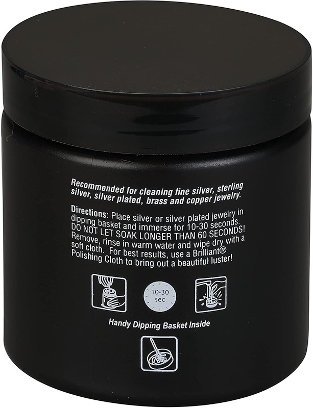Brilliant Silver Dip Cleaner, Black 8 Oz 8 Fl (Pack of 1), gallery