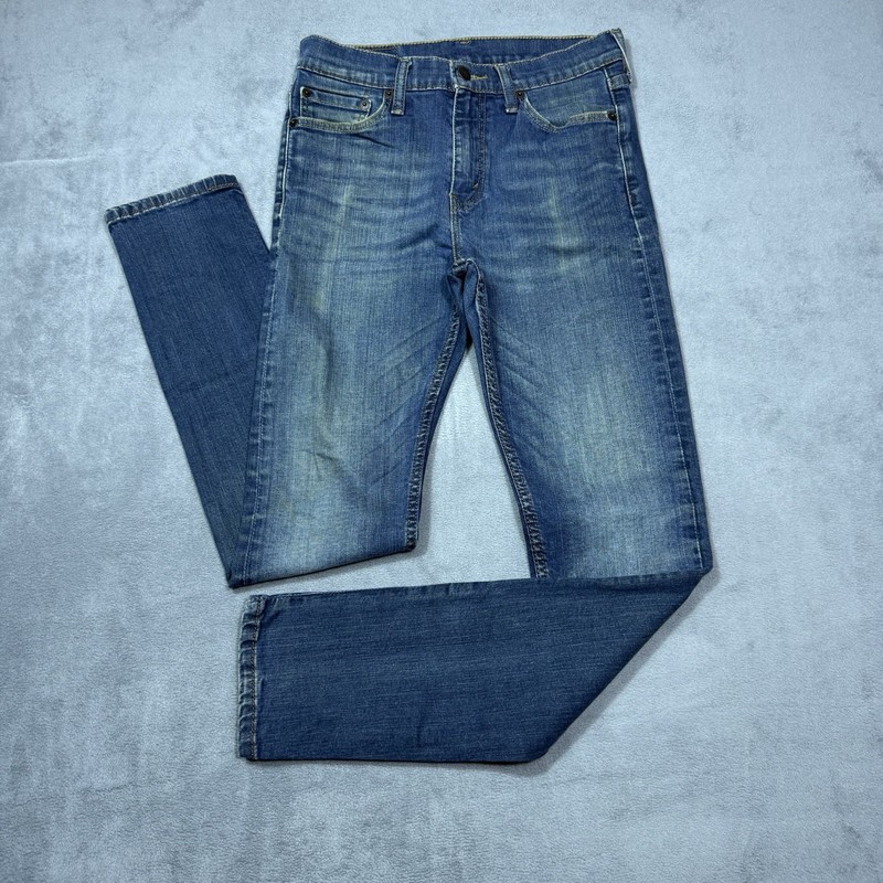 Levis 510 Jeans Mens 29×31 Skinny Fit Taper Cowboy Rodeo Ranch Farm Denim
