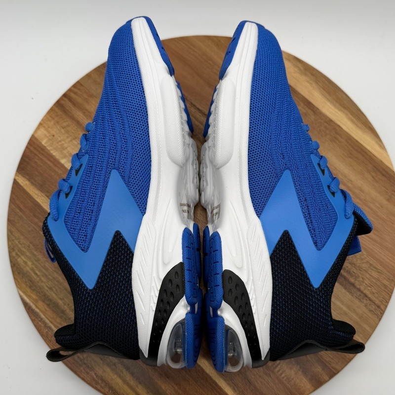 Jerko QX01M Men's 6 Running Shoes Blue Black Athletic Sneakers Air Cushion gallery