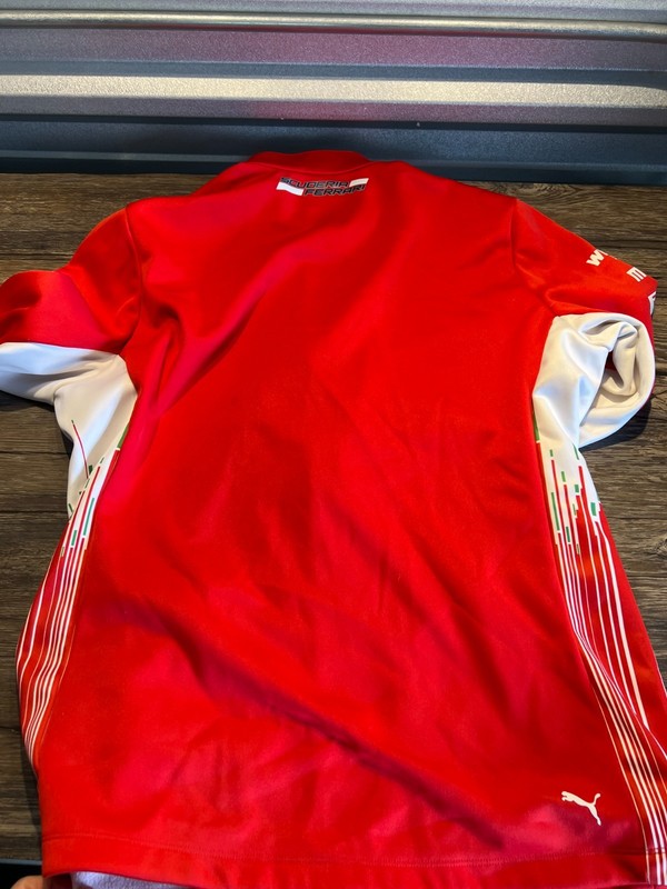Puma Scuderia Ferrari Track Jacket Mens X-Large Red Full Zip Racing Team gallery