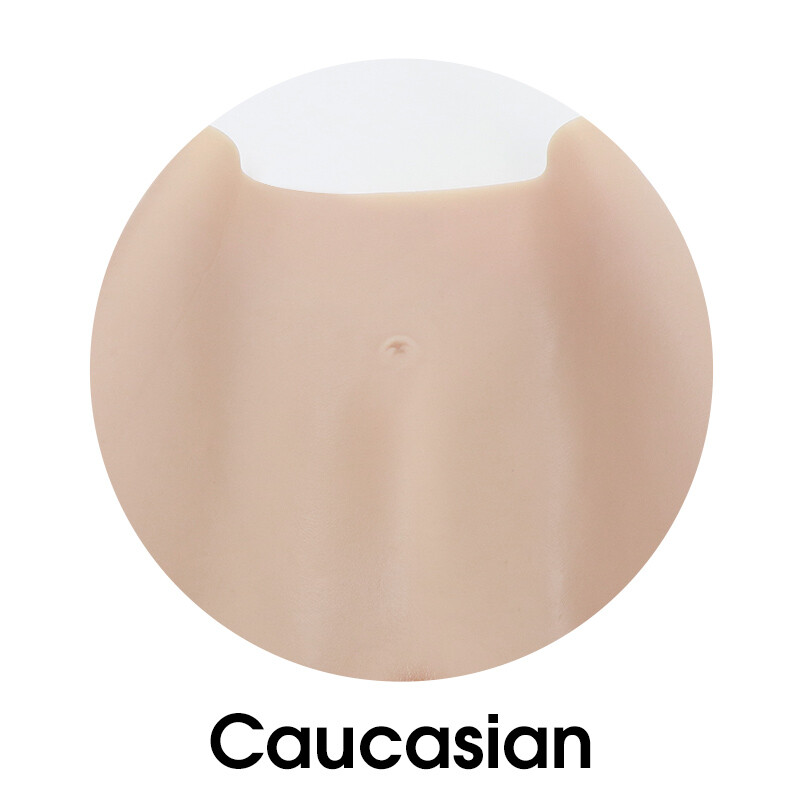 Roanyer Silicone Bodysuit with Head and Feet Breast Form for Crossdressers DQ
