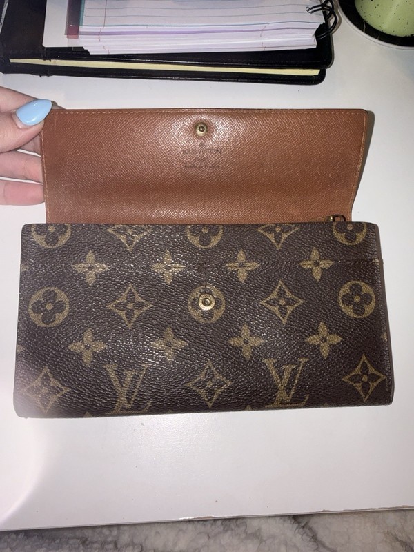 Louis Vuitton M61734 Monogram Canvas Purse - Brown gallery