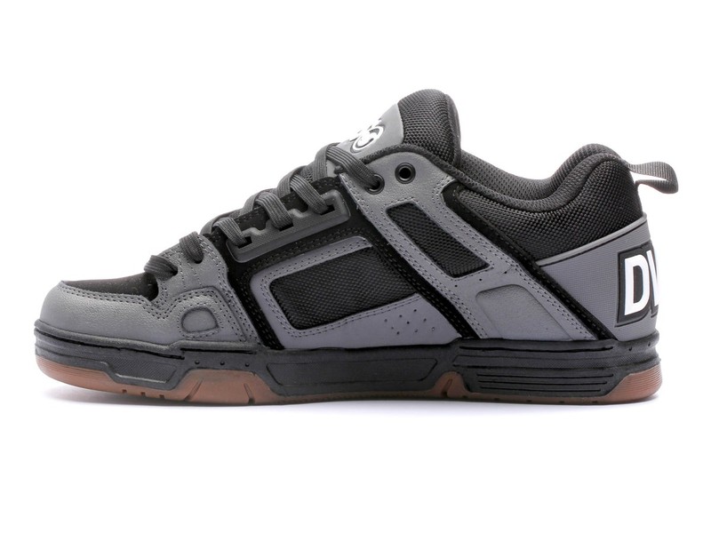 DVS Men's Comanche Skate Shoe Charcoal/Black/White - DV00029066 (DVF0000029-066) gallery