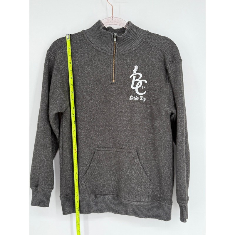 Trade Heritage Apparel Womens Sz S BC 47 Siesta Key Pullover Sweatshirt Gray gallery